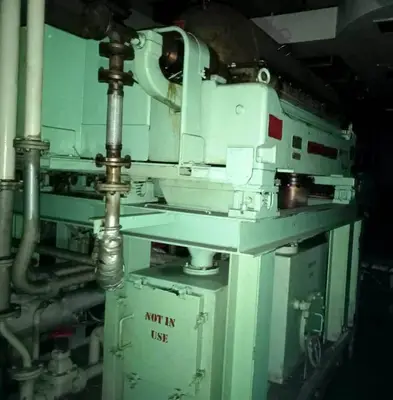 Sharples P3400 decanter centrifuge, 316SS.
