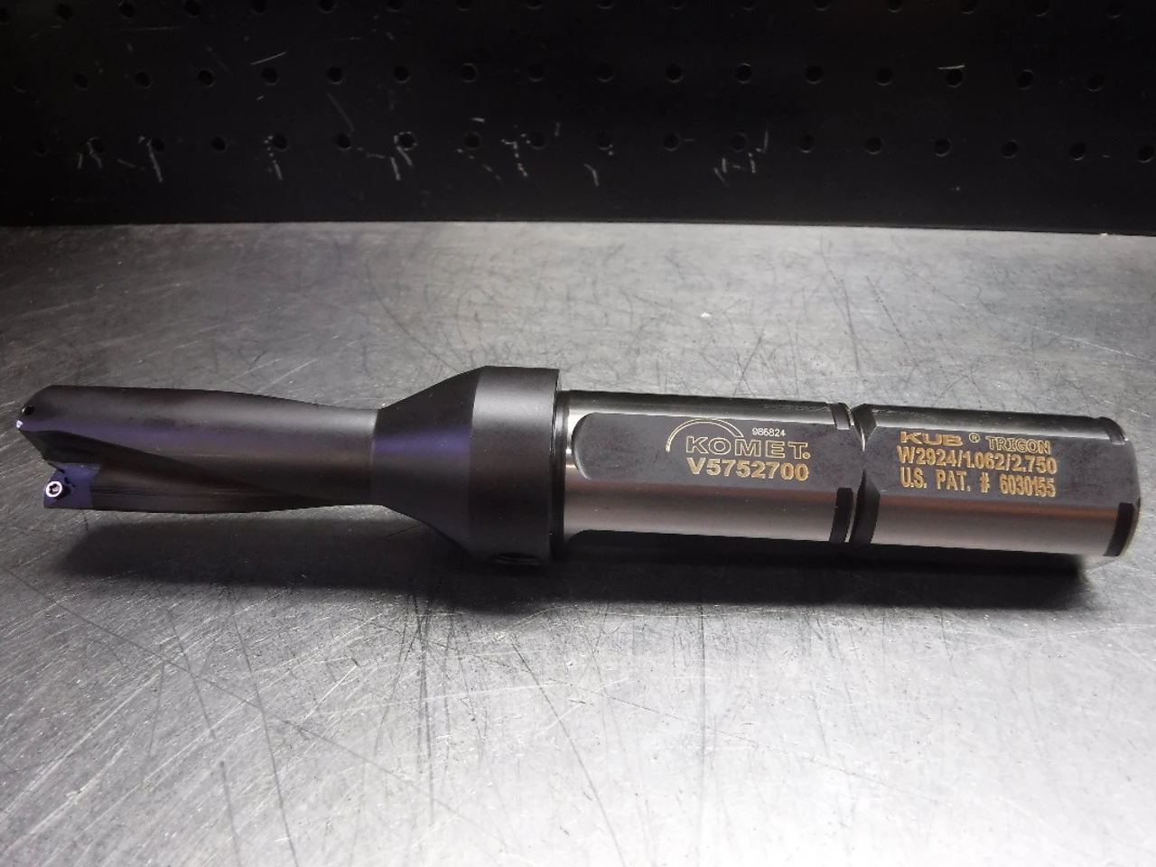 Komet Kub Trigon 1.062" Indexable Drill 1.25" Shank V5752700 (LOC1993A)