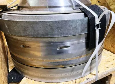 Westfalia CRA 160-96-076 hermetic super-clarifier, SS.
