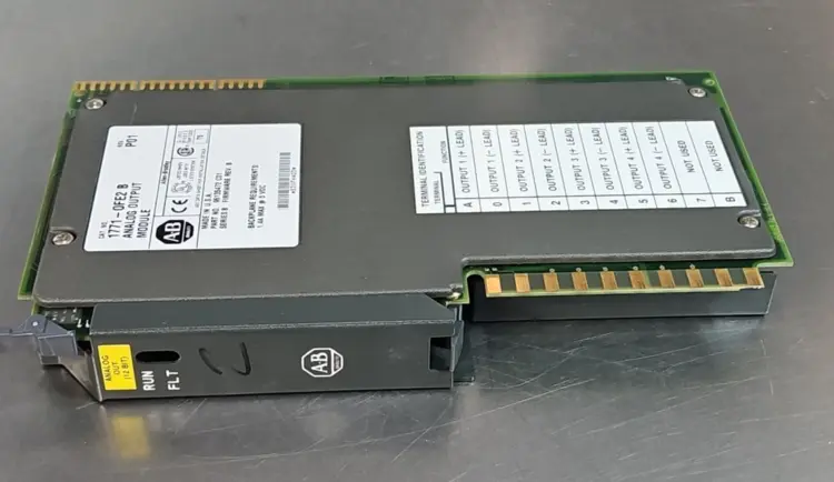 Used Allen-Bradley 1771-OFE2 PLC Input & Output | Palmetto Automation #1154361