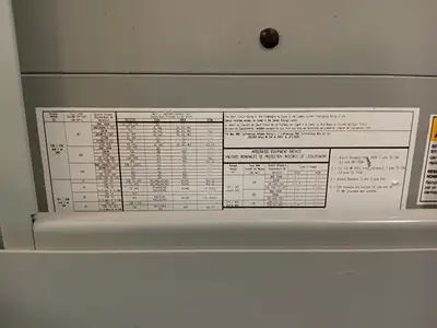 Used 2003 CUTLER-HAMMER POW-R-LINE 3A Switchgears British Columbia CA | Lenmark #1427030