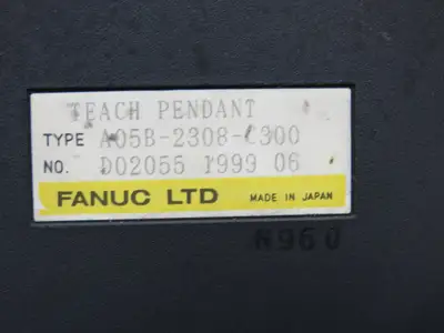 Fanuc M-6I Industrial Robot 6 Axis R-J2 Controller Teach Pendant Spray Head