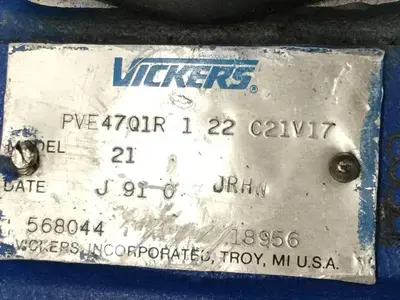 USED VICKERS PVE47Q1R122C21V1721
