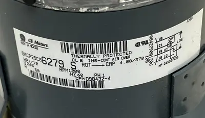 New | in-Stock GE 5KCP29CG6279 HVAC Parts and Equipment | Surplus Asset Holdings #1192859