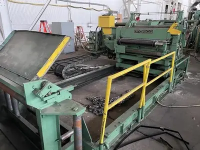52" x .008" - .105" STAMCO SLITTING LINE (USED)