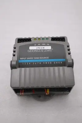 GIDDINGS & LEWIS M.1300.7372 R1 Input Module 24VDC SINK/SOURCE STOCK 647-D