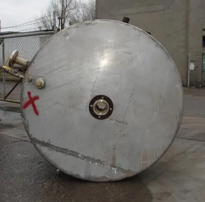 SPC6027  Tank 700 gallon vertical tank, Stainless Steel, flat
