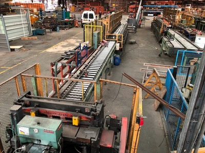 USED POLYPAL ROLLFORMING LINE FOR PALLET RACKS (1)