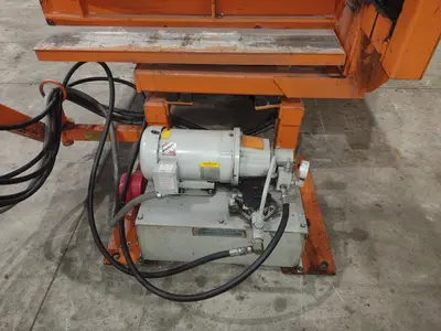 CHERRY INDUSTRIAL HYDRAULIC PALLET INVERTER / FLIPPER: STOCK #23522