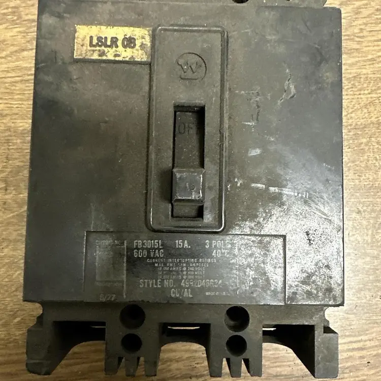 Used WESTINGHOUSE FB3015L Circuit Breakers | Surplus Asset Holdings #1189059