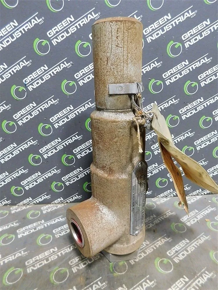 Crosby Valve & Gage Co. JMB-T A Relief Valve Size 3/4 X 1 Set 2600 psig New