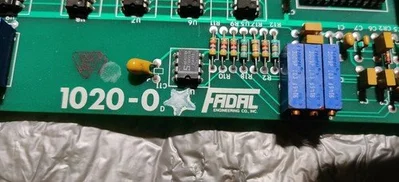 FADAL Clock Set Board 1020-0D from VMC-4020