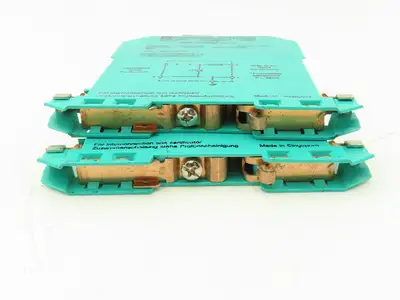 Pepperl Fuchs 71788 BAS01ATEX7005 Safe Snap Barrier Relay Lot of 2