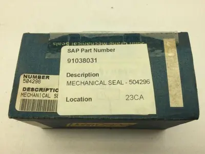 John Crane A21-0625-102-0 Mechanical Seal