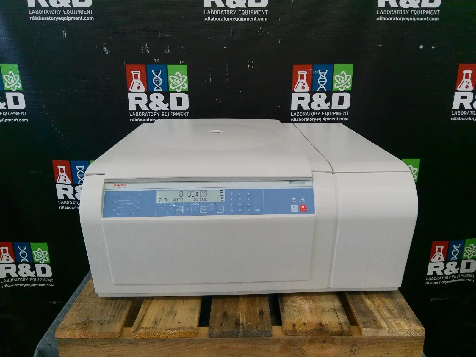 Thermo Heraeus Multifuge X3R Refrigerated Benchtop Centrifuge w/Plate Rotor 120v