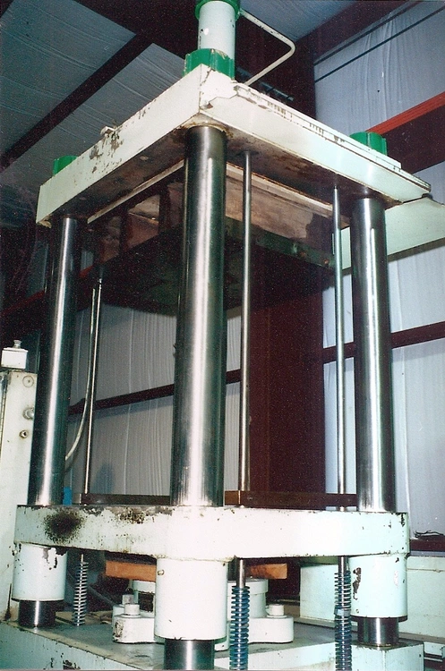 Used RODGERS TCM-AX200-3024B 4 POST TRANSFER / COMPRESSION MOULDING Hydraulic Presses Pennsylvania US | Hadanich Machine #1443572