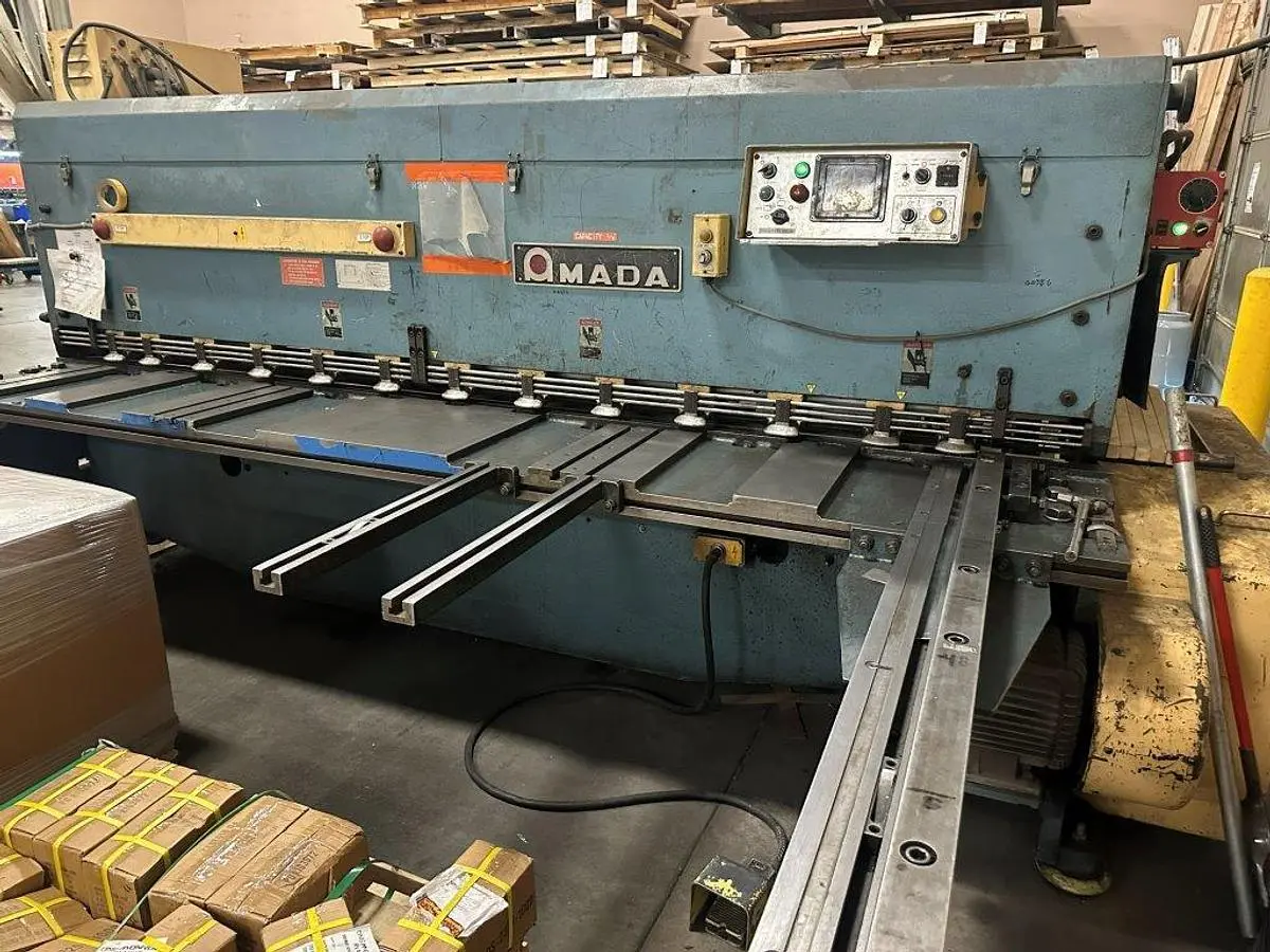 Used AMADA M-3060 Power Squaring Shears (Inch) Colorado US | MANUFACTURING SOLUTIONS #1486981