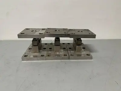 USED LOT OF 3 SENSORTRONICS STAINLESS STEEL LOAD CELLS 65080 CAPACITY 10K LBS