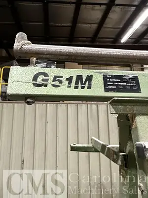 USED 1987 GRIGGIO G 51M VERTICAL PANEL SAW