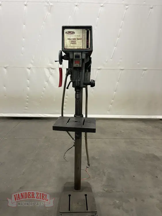 Used DAYTON 3Z570 DRILL PRESS Drills Michigan US | Vander Ziel Machinery Sales #482540
