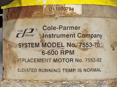 Used COLE-PARMER 7553-70 Motors (misc) British Columbia CA | Lenmark #246708