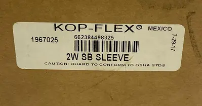 Used KOP-FLEX 1967025 Misc Electrical & Power Parts Ohio US | Surplus Asset Holdings #1242748
