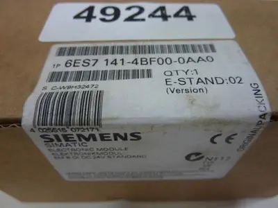 NEW SIEMENS 6ES7 141-4BF00-0AA0
