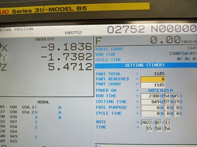 2012 FANUC ROBODRILL D21LIA5 Drilling & Tapping Centers | Midstate Machinery (21)