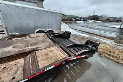 Used 2005 MONROE T-50 Flatbed Trailers Wisconsin US | Proxy Equipment #1378103