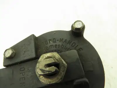 Jamesbury TORQ-HANDLE 1" Ball Valve M-F with Spring Return-to-Closed Handle