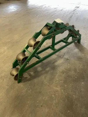 Greenlee 60″ Radius Right Angle Conveyor Sheave w/ 5” x 7” Wheels