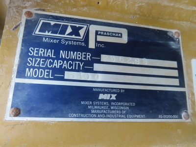Glass Master Turbin Mixer, Model 5100