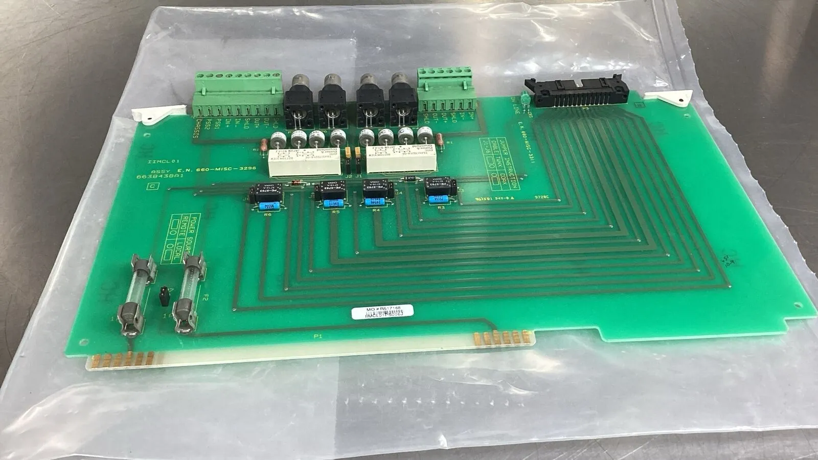 BAILEY 6638438A1 660-MISC-3296 PC CIRCUIT BOARD MODULE 3E-2