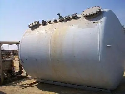 Tank, 8,150 Gallon, Glass Lined, 10' X 12', Pfaudler, 25 PSI, #S731117