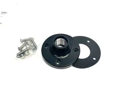 USED BANNER ENGINEERING MOUNTING BASE, 70MM DIAMETER, 1/2" NPSM, 88256