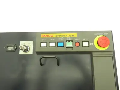 Fanuc A05B-2452-C151 CNC HMI Control Panel Push Button With E-Stop & Key
