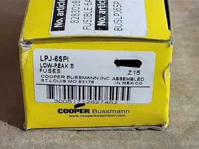 USED BUSSMANN LPJ-6SPI