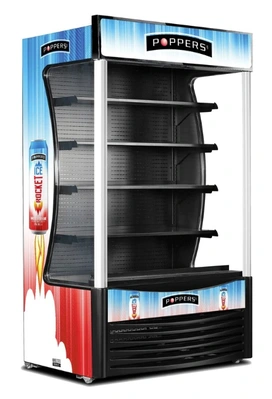 168-0007 AC-OFC 46” Open Air Self Contained Curtain Merchandiser Cooler