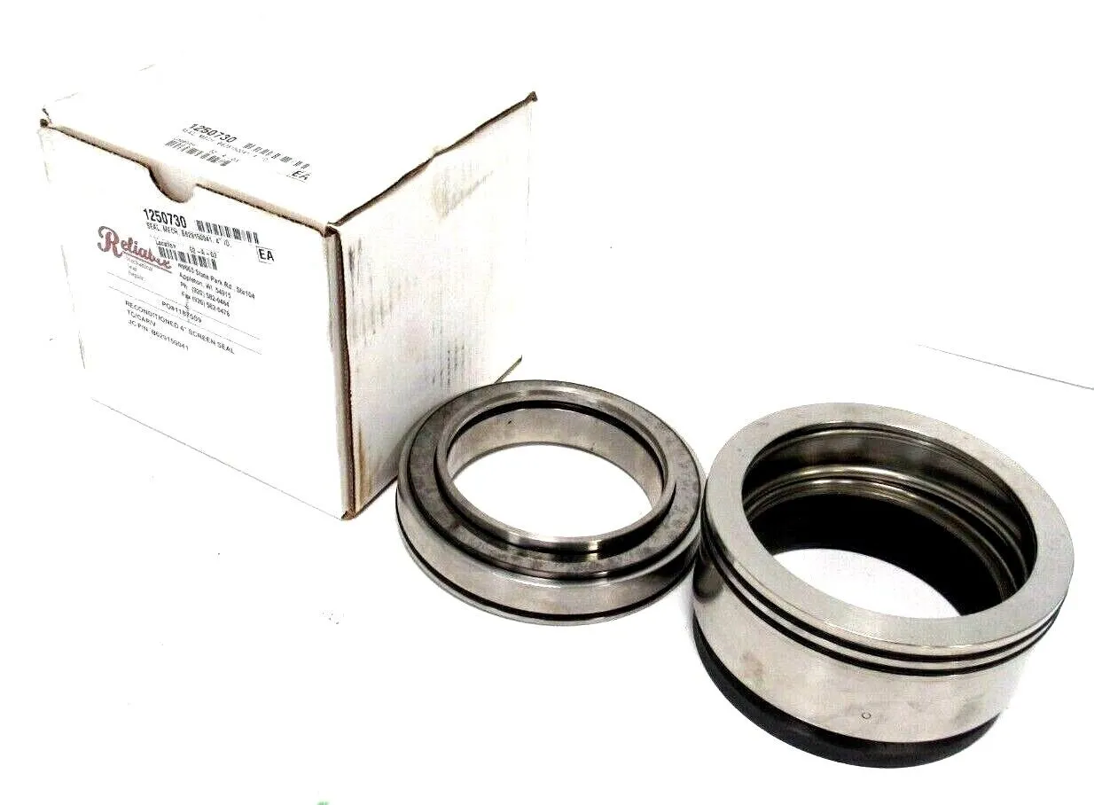 RECONDITIONED RELIABLE MSR B629150041 MECHANICAL SEAL 4" SCREEN SEAL TC/CAR/V