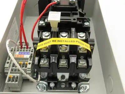 Allen Bradley 598-BA1076 Size 1 Starter Contactor 120V Coil 500F-BOD930  -No Lid