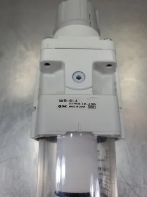 SMC AW40-04-A SET PRESS 0.05~0.7MPa FILTER REGULATOR. 6D-8
