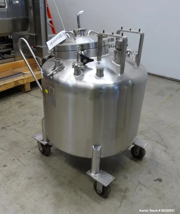 Used LEE IND 250LDBT Stainless Steel Tanks Illinois US | Aaron Equipment #86198