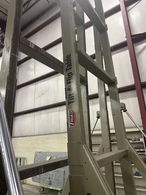 20' X 20' TRIAD HYDRAULIC TILT & FLIP OVER TABLE: FOR PREFAB WALLS OR PANELS: STOCK #22685