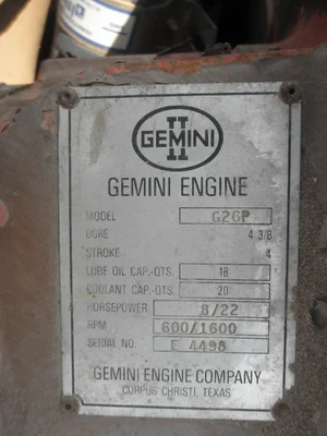 USED GEMINI G-26