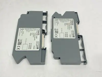 USED LUTZE LOCC-BOX-ES 7-6425 SUPPLY TERMINAL AND END BLOCK 40A