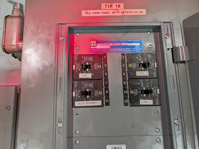 Square D Ele Panel 480y/277vac