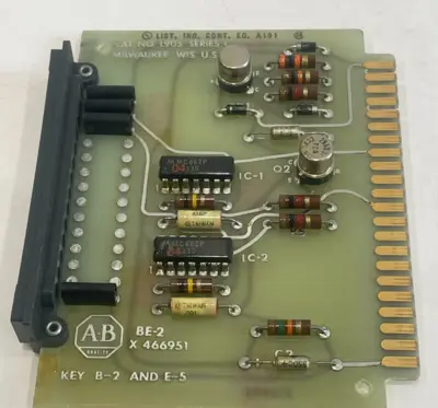USED ALLEN BRADLEY L905 LOGIC CARD SERIES C X-466951