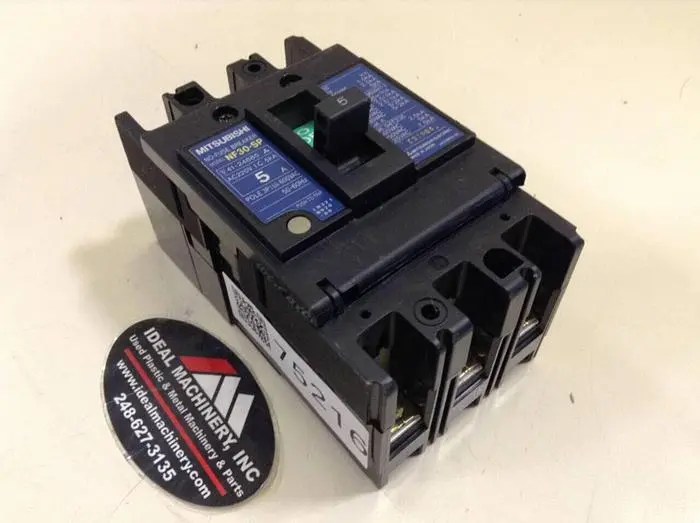Used MITSUBISHI NF30-SP-5 Circuit Breakers Michigan US | Ideal Machinery #576165