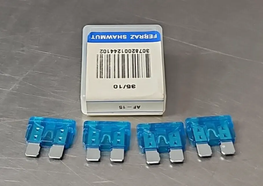 Ferraz shawmut AF-15 Fast acting fuse. Lot of 4. Loc4D21