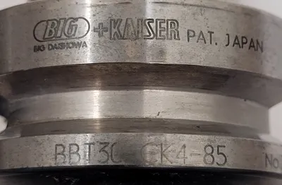Big Daishowa / Kaiser BBT30-CK4-85 Tooling & Accessories, Tooling | Machinery Central (9)